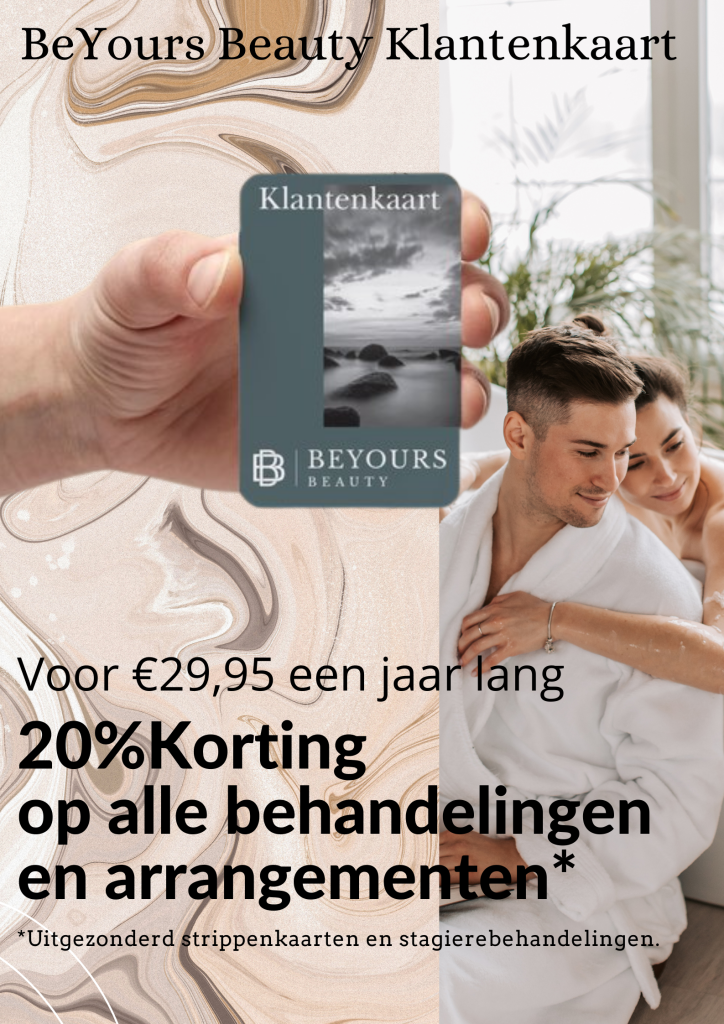 actie BeYours Beauty Klantenkaart