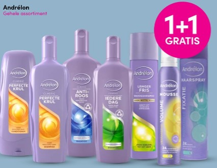 korting da hoogeveen andrelon shampoo