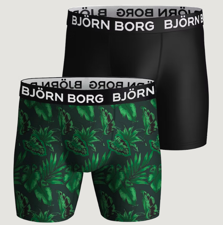 korting jambelle Bjorn Borg 2-Pack boxershorts