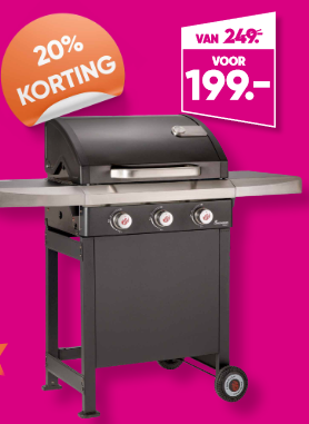 korting big bazar Landmann Rexon 3.0 gasbarbecue