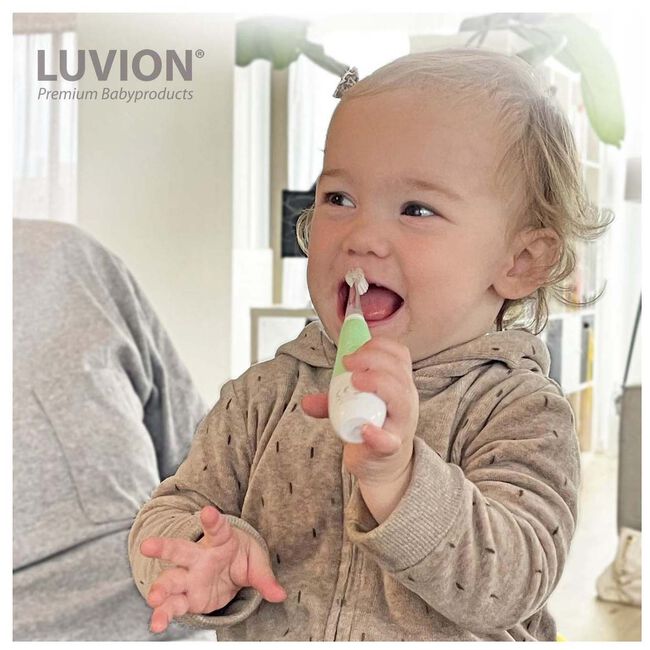 actie prenetal Luvion elektrische baby tandenborstel