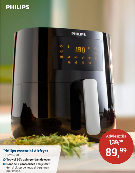 korting bcc Philips essential Airfryer