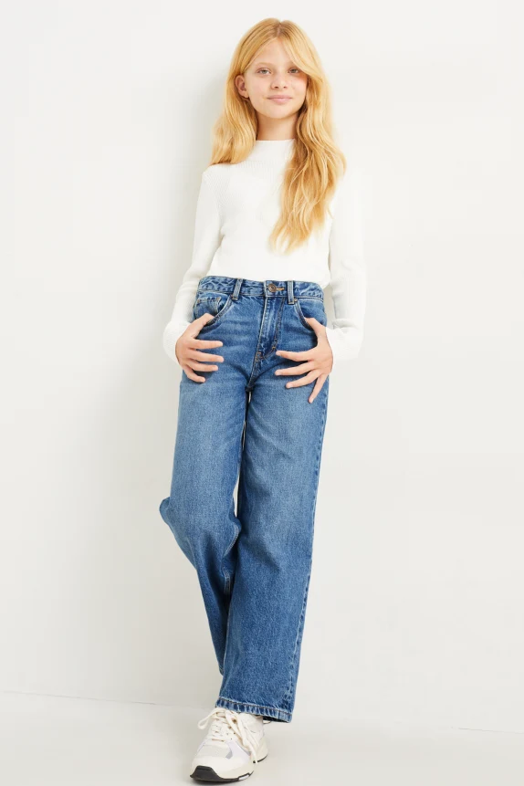 korting c&a wide leg jeans