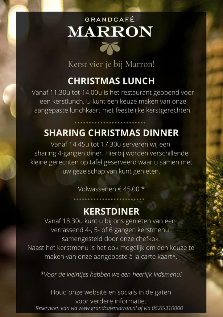 kerstdiner-marron