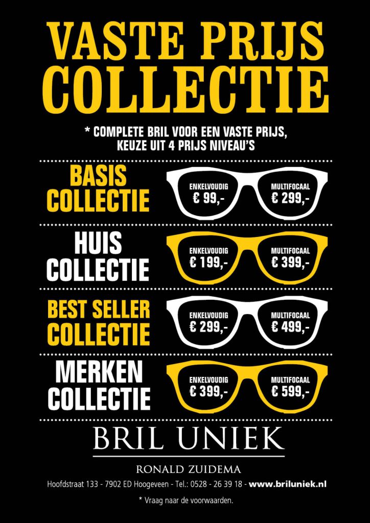 aanbieding briluniek