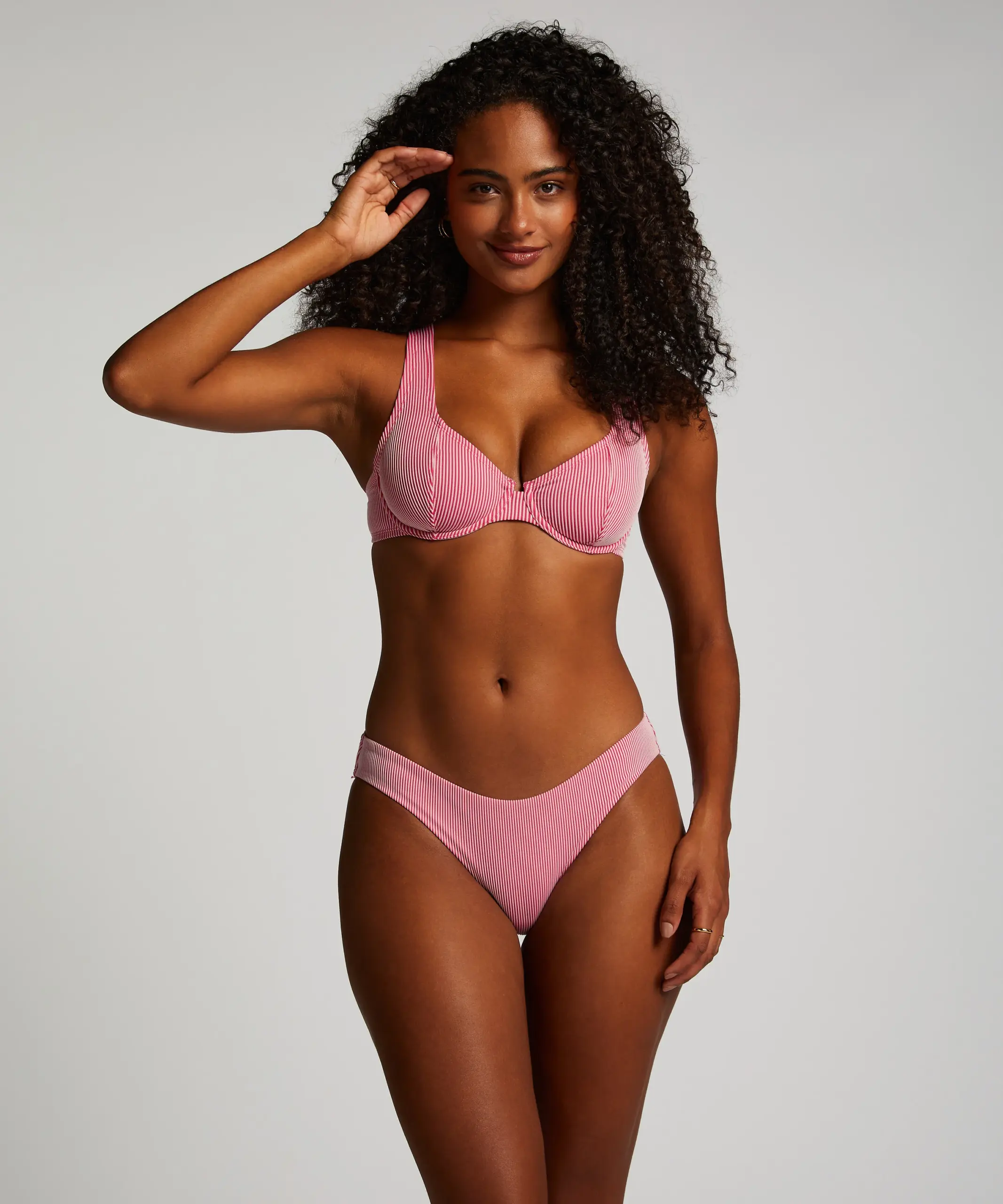 hunkemoller bikinibroekje roze korting