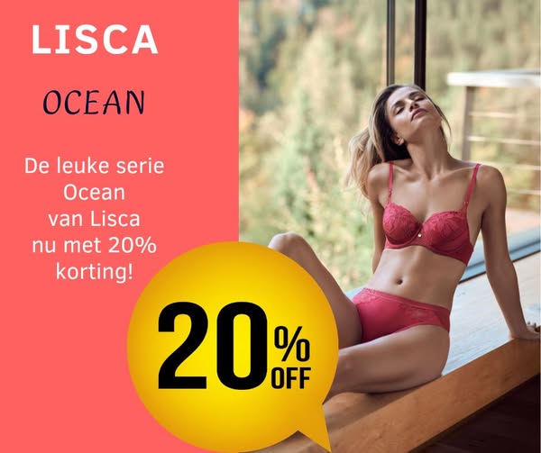 hendriksen lingerie lisca korting